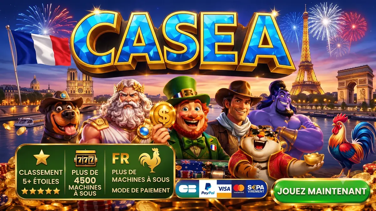 Casea Casino 2026 | Test 2 Mois - 500€ Bonus, Retraits 28h
